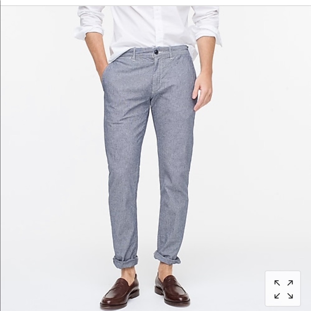 J.Crew Stretch Chambray Chino